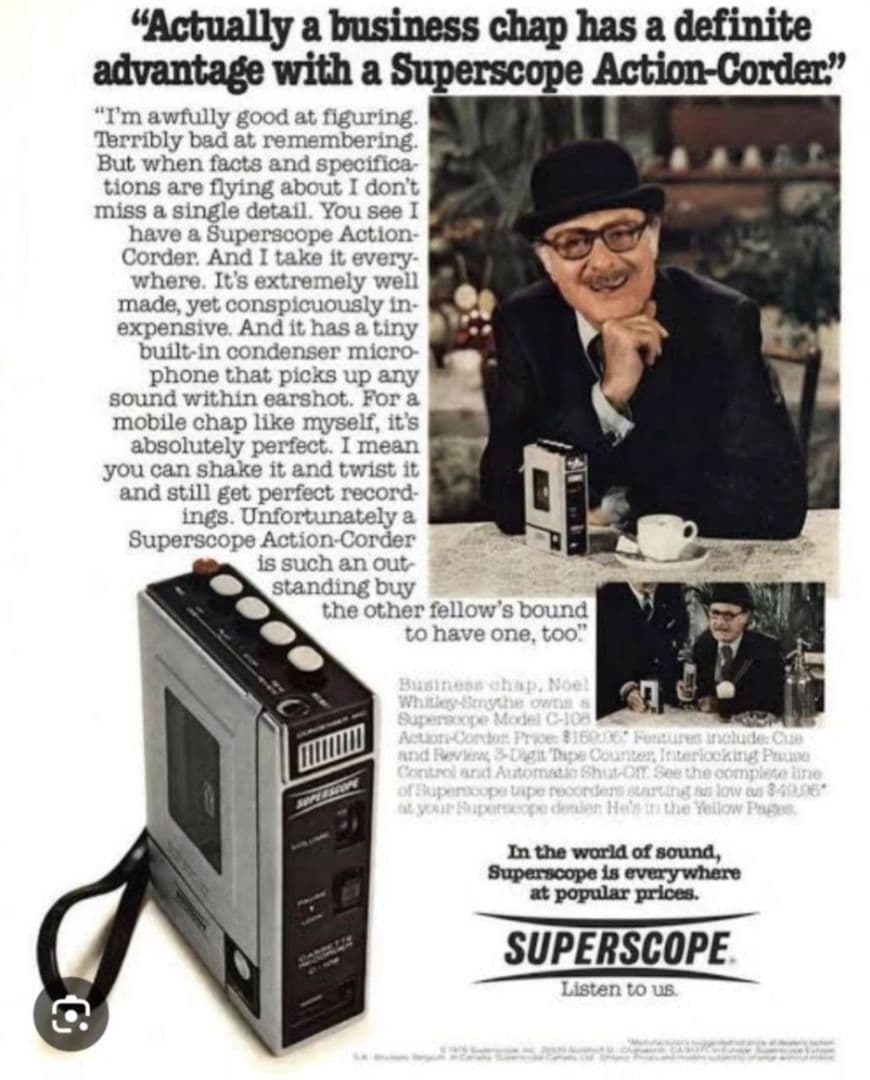 【超希少】 SUPERSCORP Marantz C-108 カセットレコーダー