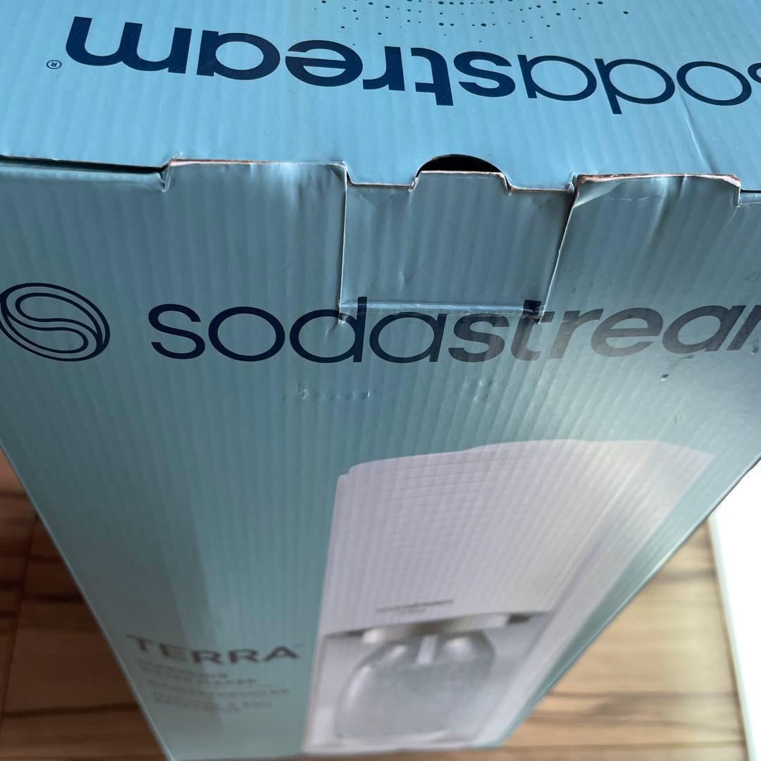 【新品未使用】SodaStream TERRA 炭酸水メーカー ホワイト
