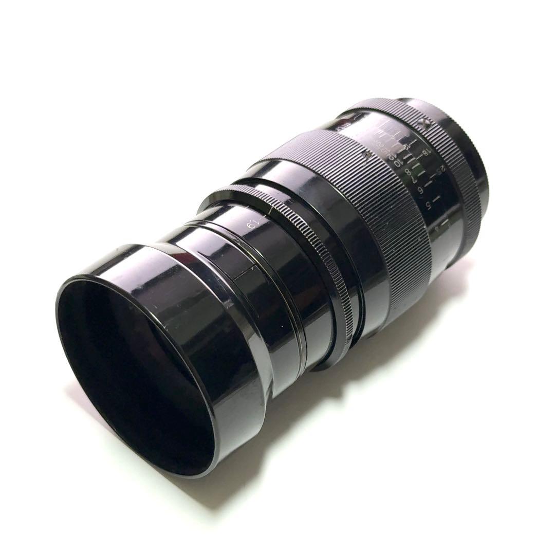 【希少・美品】ライカ｜ヘクトール 73mm/F1.9（オールブラック）フルセット