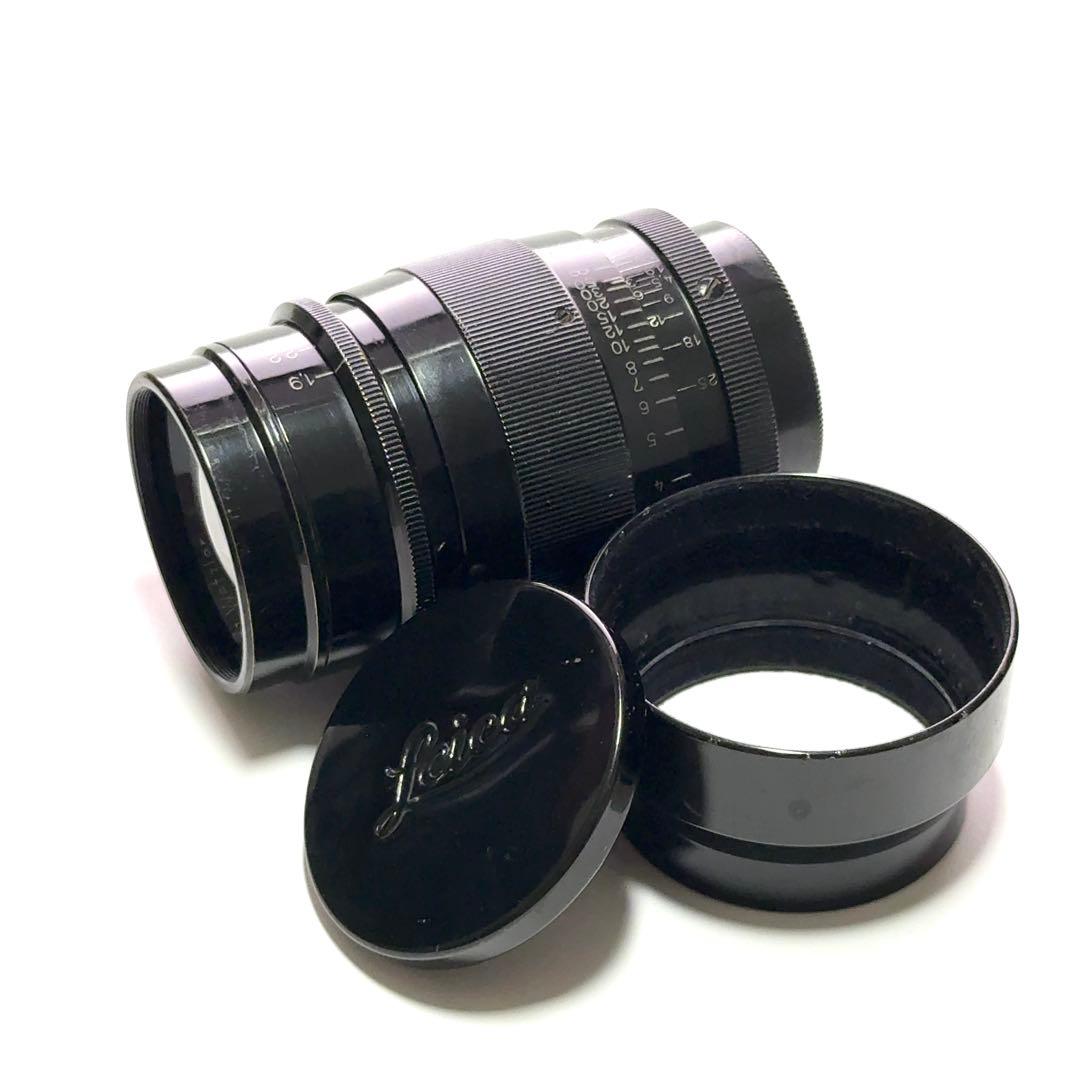 【希少・美品】ライカ｜ヘクトール 73mm/F1.9（オールブラック）フルセット