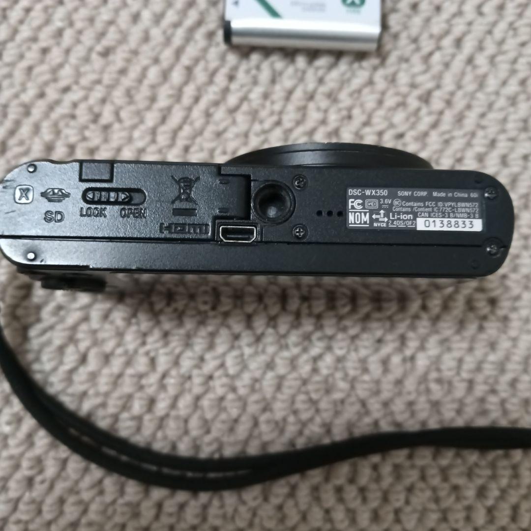 ジャンク品　SONY DSC-WX350 コンパクトデジタルカメラ