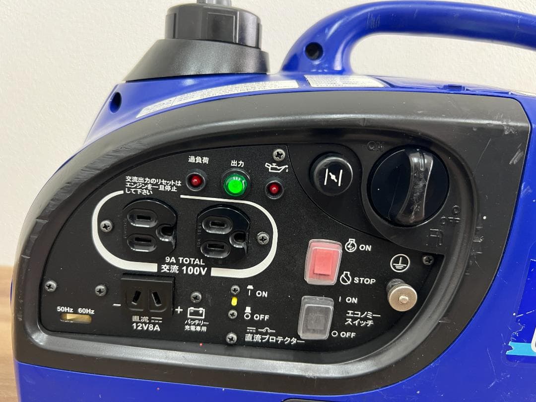 YANMAR ヤンマー インバーター発電機 G900IS 動作良好 ♪ 8317