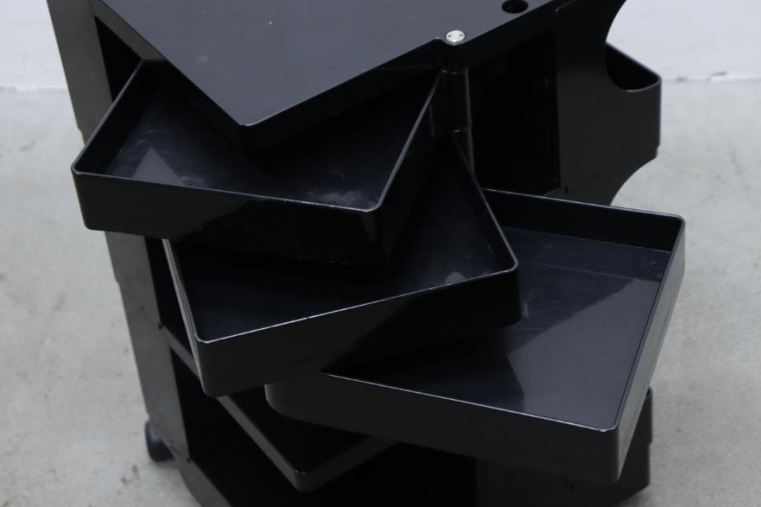 ヴィンテージ BIFFEPLAST PADOVA社 ボビーワゴン 3段3トレー