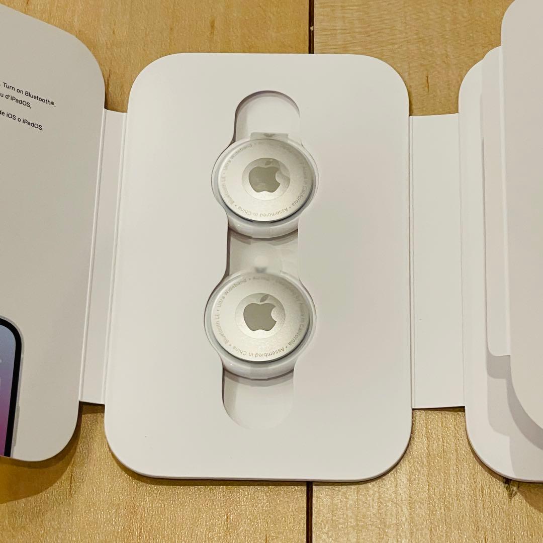 新品 未使用 エアタグ Apple Air Tag 2個