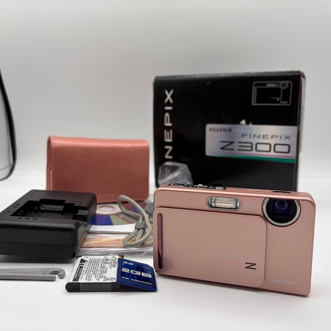 FUJIFILM FinePix Z300 ピンク　ピンクゴールド　箱　充電器