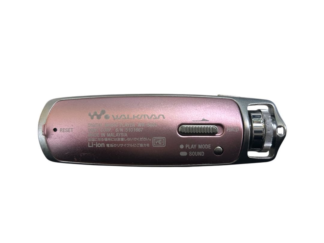 たぴこ SONY WALKMAN NW-S603
