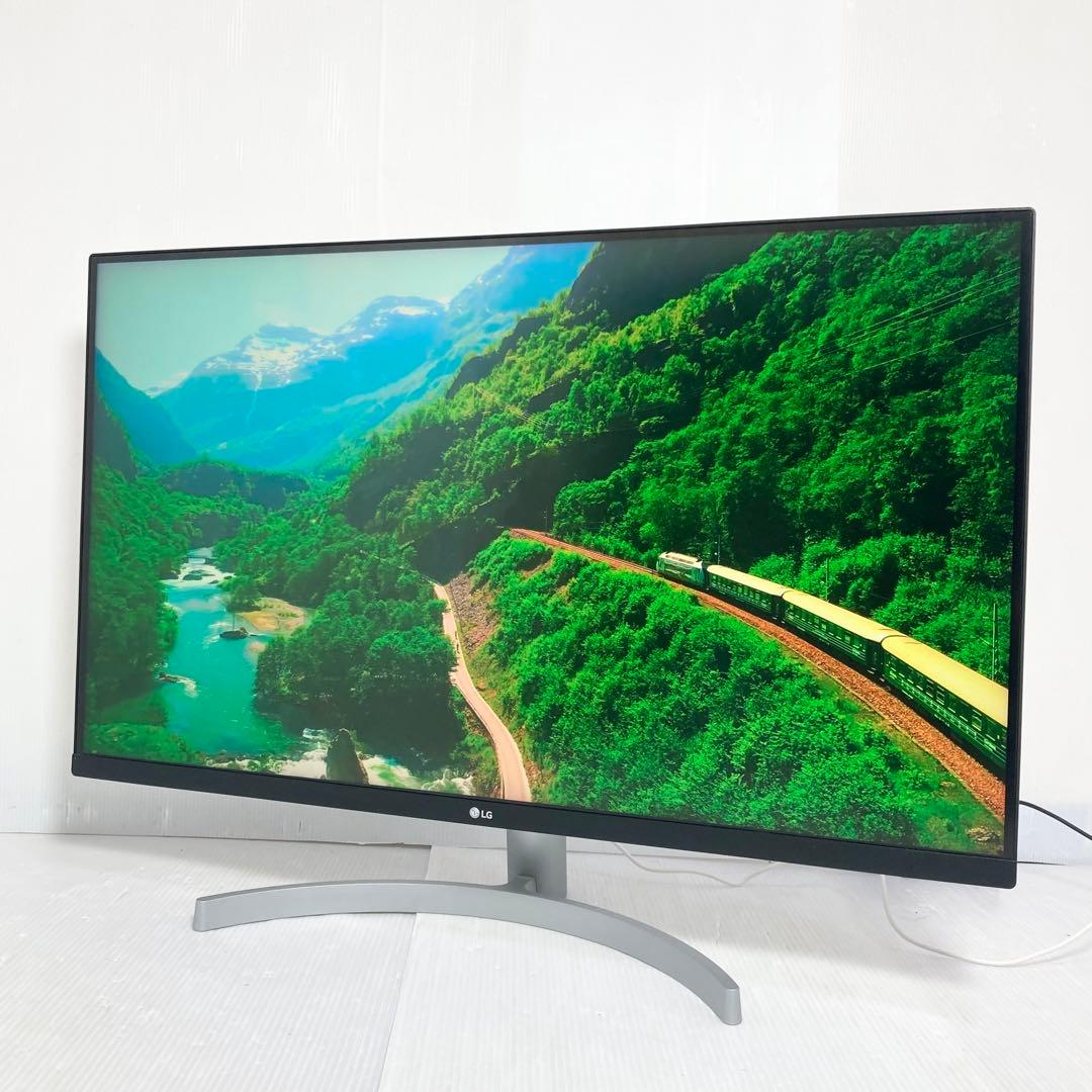 極美品 LG 32型 モニターディスプレイ 32UN500-W 2020年製
