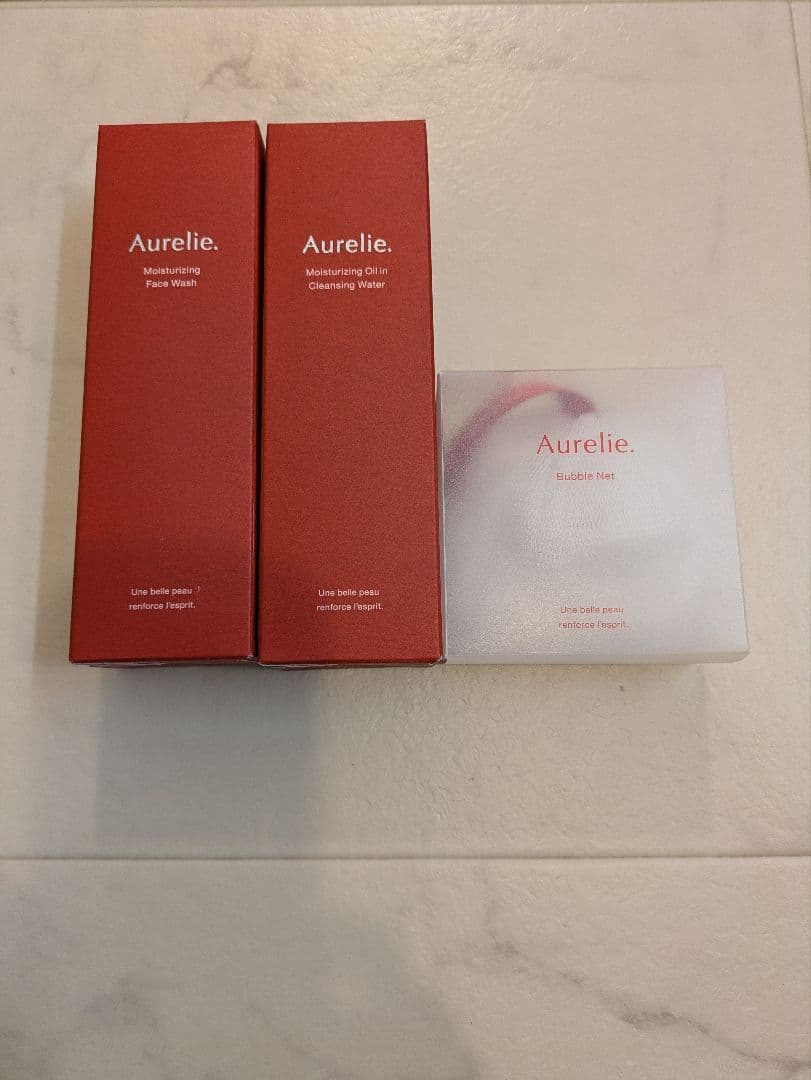 Aurelie. 保湿洗顔料とクレンジングウォーターセット