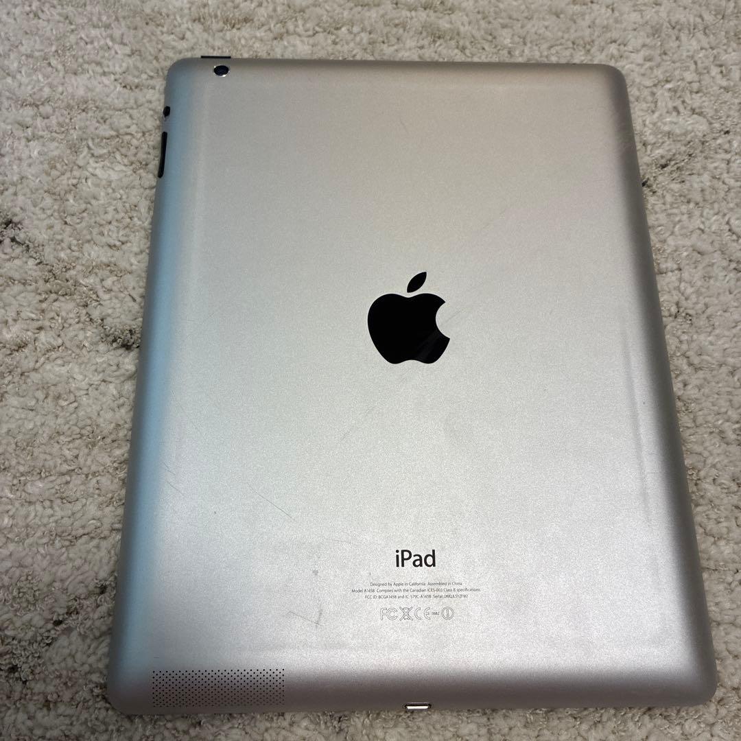 Apple iPad シルバーiPad 第4世代 A1458 Wi-Fiモデル」