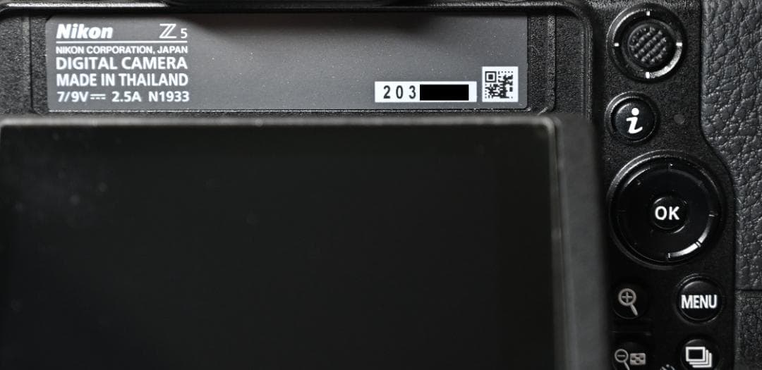 Nikon Z5 【シャッター数2万5千回】