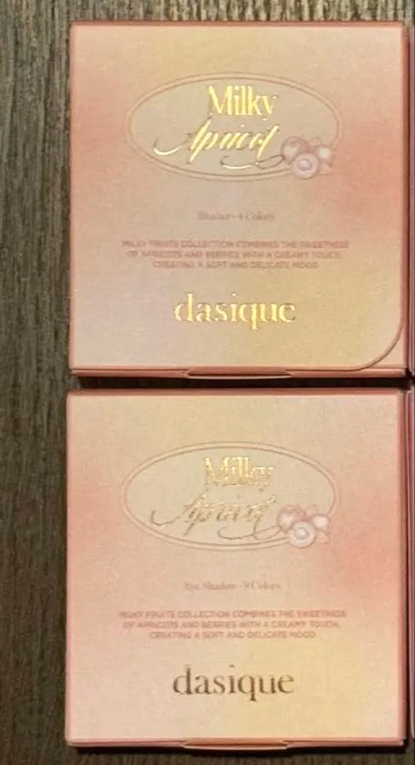 dasique アイシャドウパレット 2種　チーク　2種