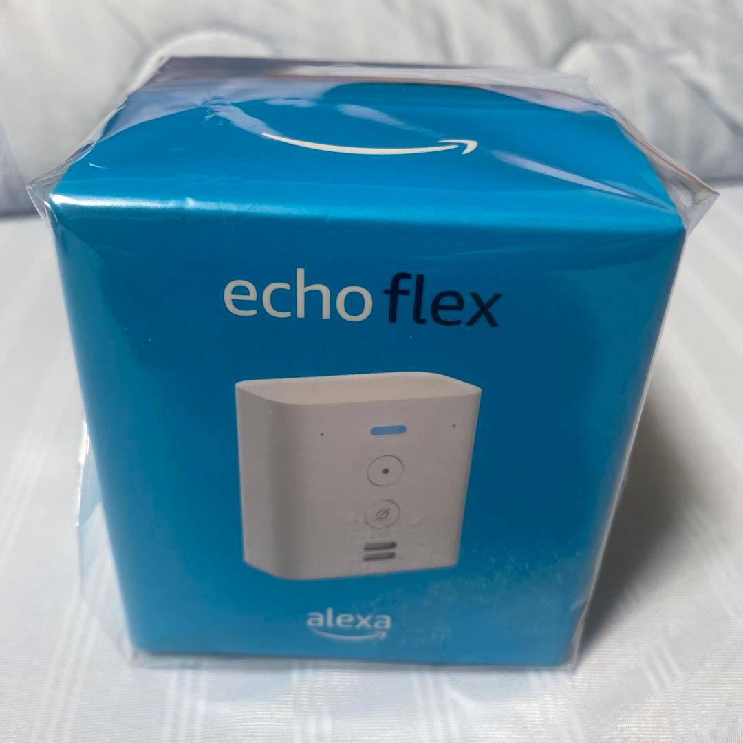 2個Echo FLEX プラグ in miniスマートスピーカーw／Alexa