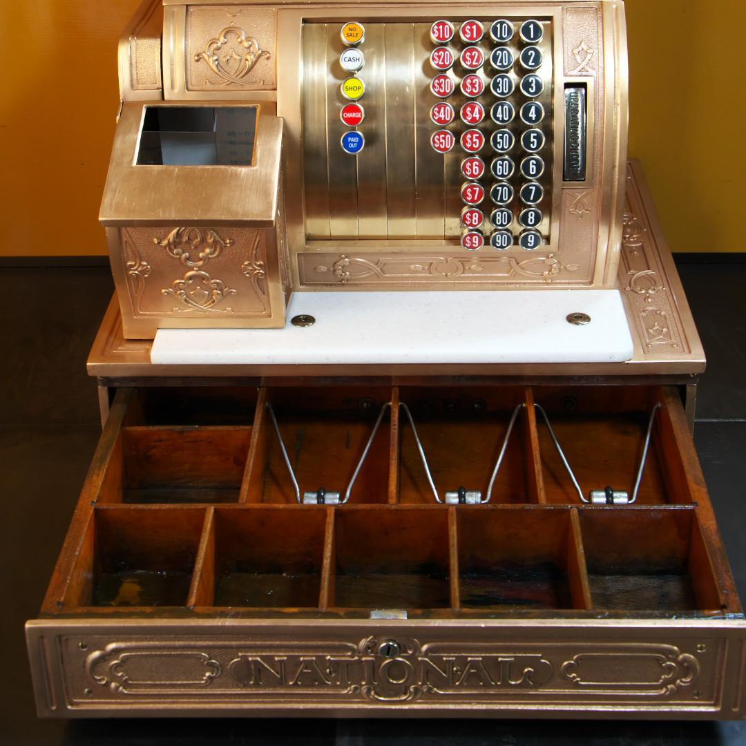 アンティークレジスター　National Cash register1055
