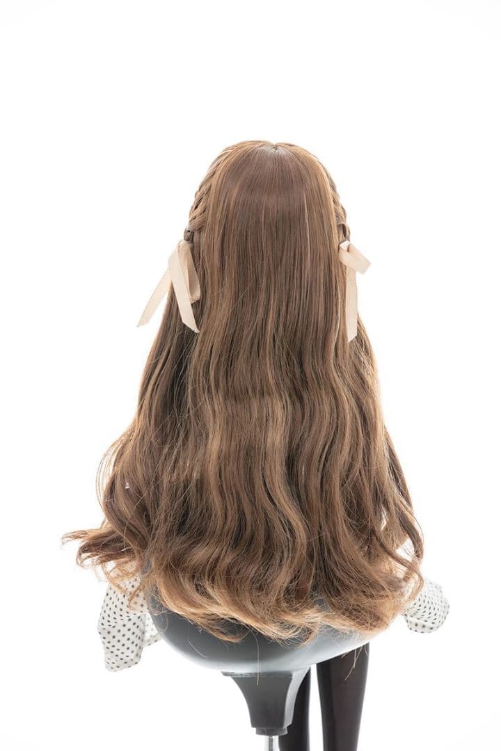 WX150 BJD 1/3 人形 ドール　用ウィッグ カツラ 耐熱 ハンドメイド
