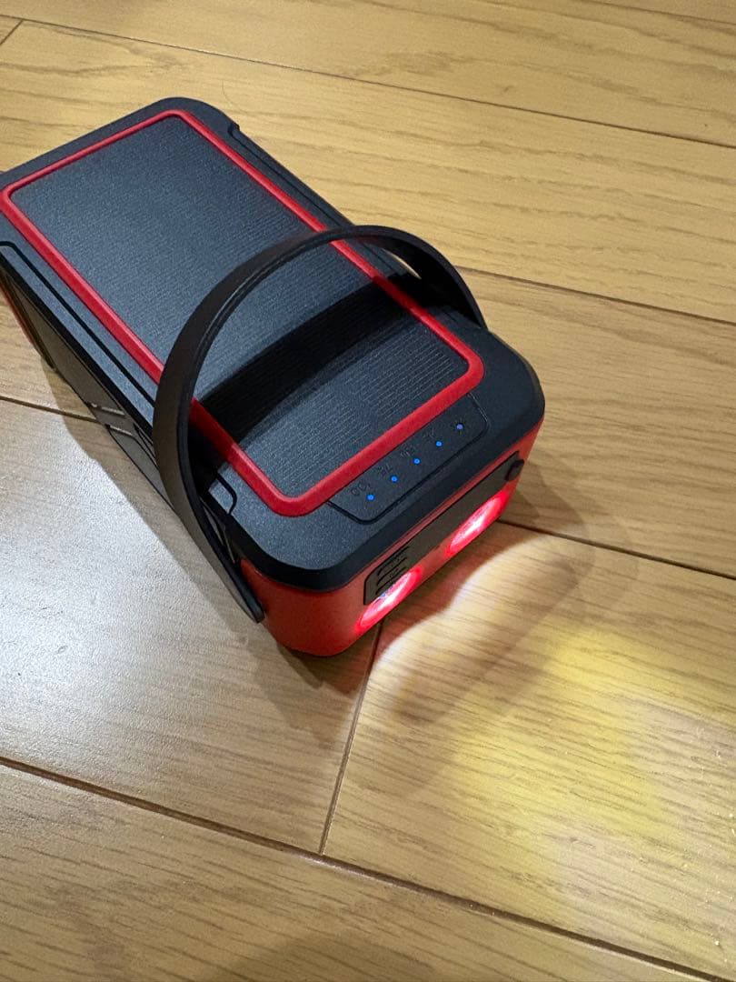 ポータブル電源 LEDライト付き