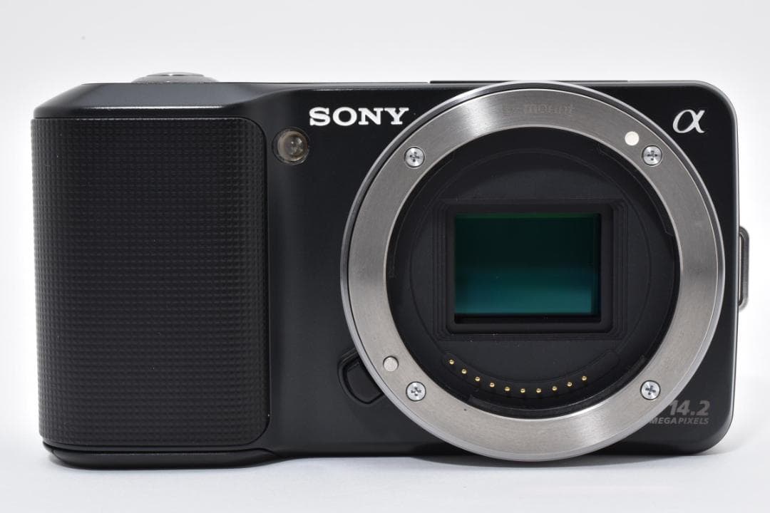 【美品】SONY ソニー α NEX-3　Wレンズ + フラッシュ