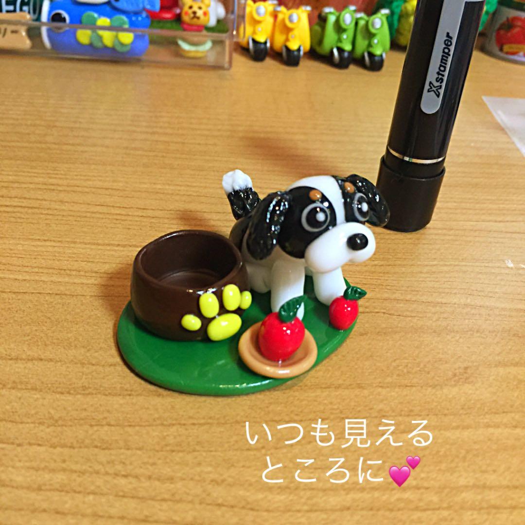 nao様❤キャバリア 印鑑スタンド♡
