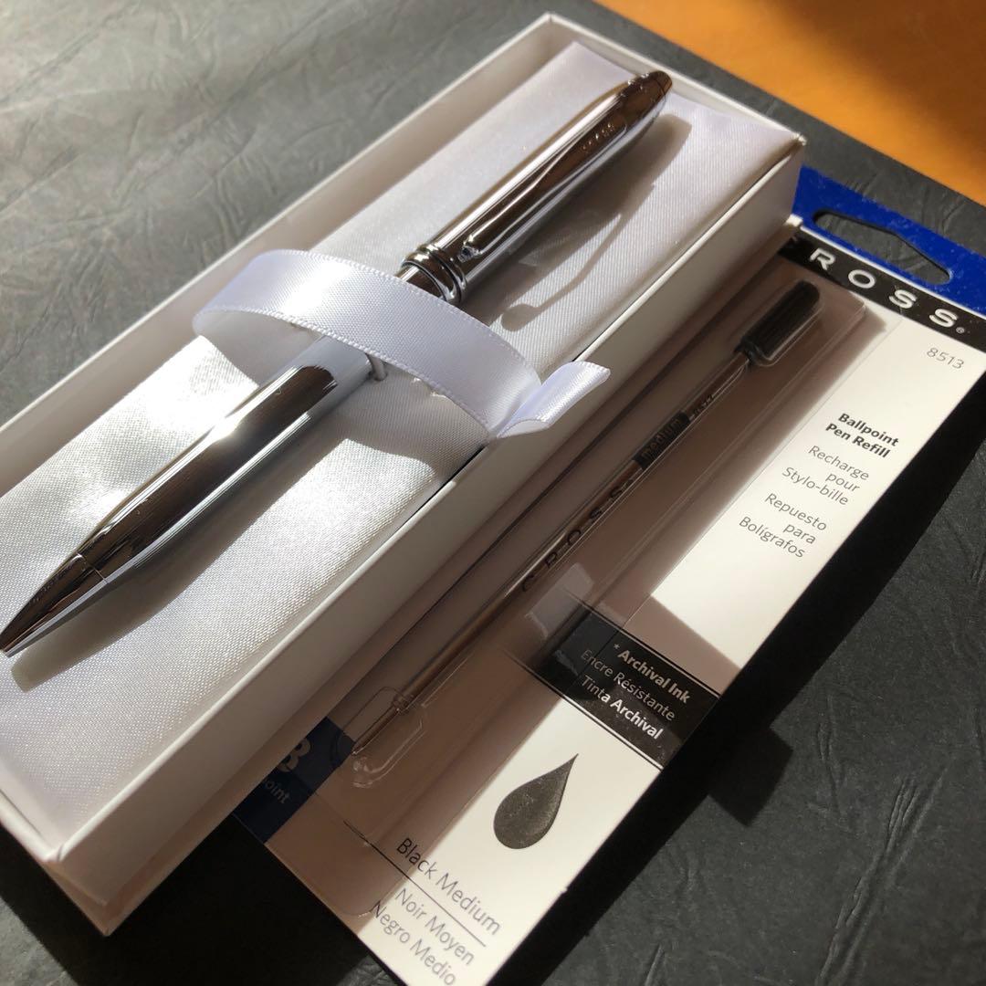 CROSS クロス　ボールペン　替芯1本付　新品未使用
