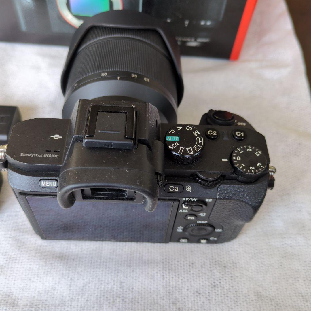 SONY α7 II ミラーレスカメラ 本体　純正ズームレンズ付き 中古