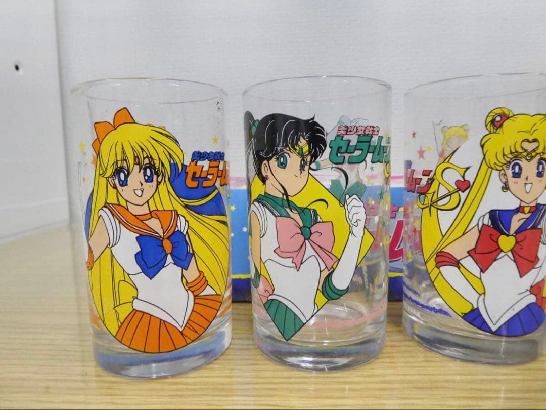 ★未使用★セーラームーン グラス 5個セット