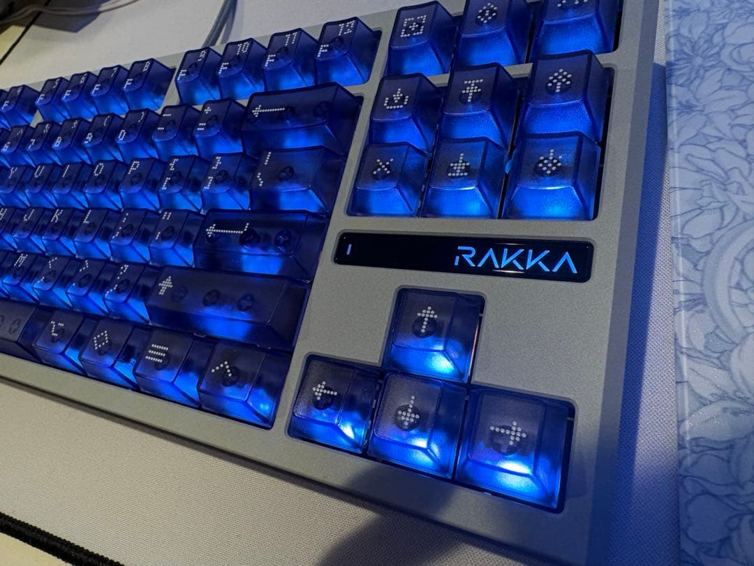 RAKKA 80 EDGE ash grey ラピッドトリガーキーボード