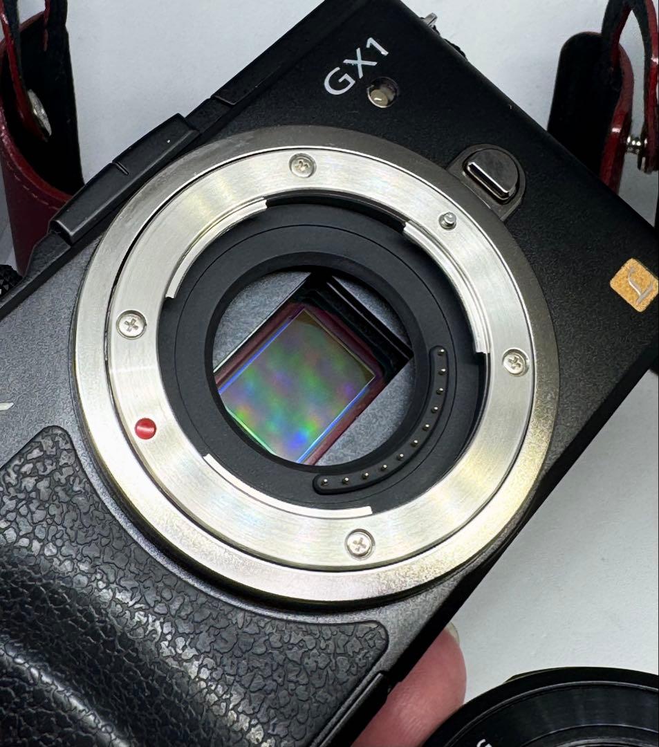 美品・完動品！パナソニック GX1 ブラック PZ 14-42mmズームレンズ