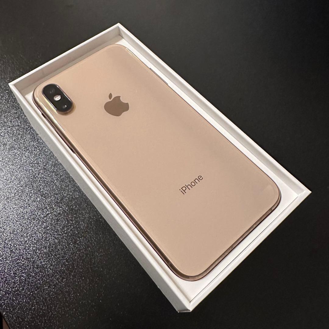 【ジャンク品】 iPhone XS ローズゴールド 本体 元箱付き 備品なし