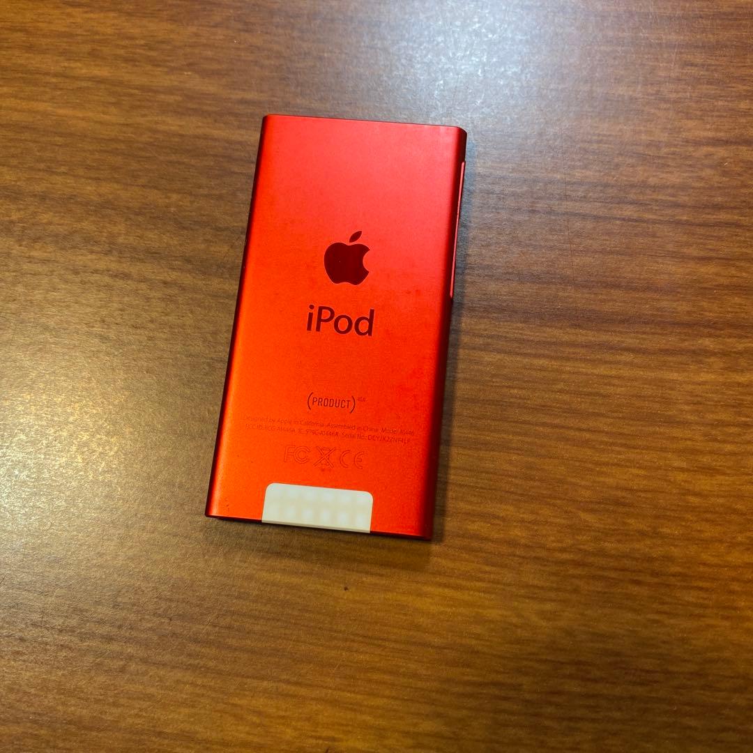 iPod nano 第7世代 レッド 16GB MD744J/A