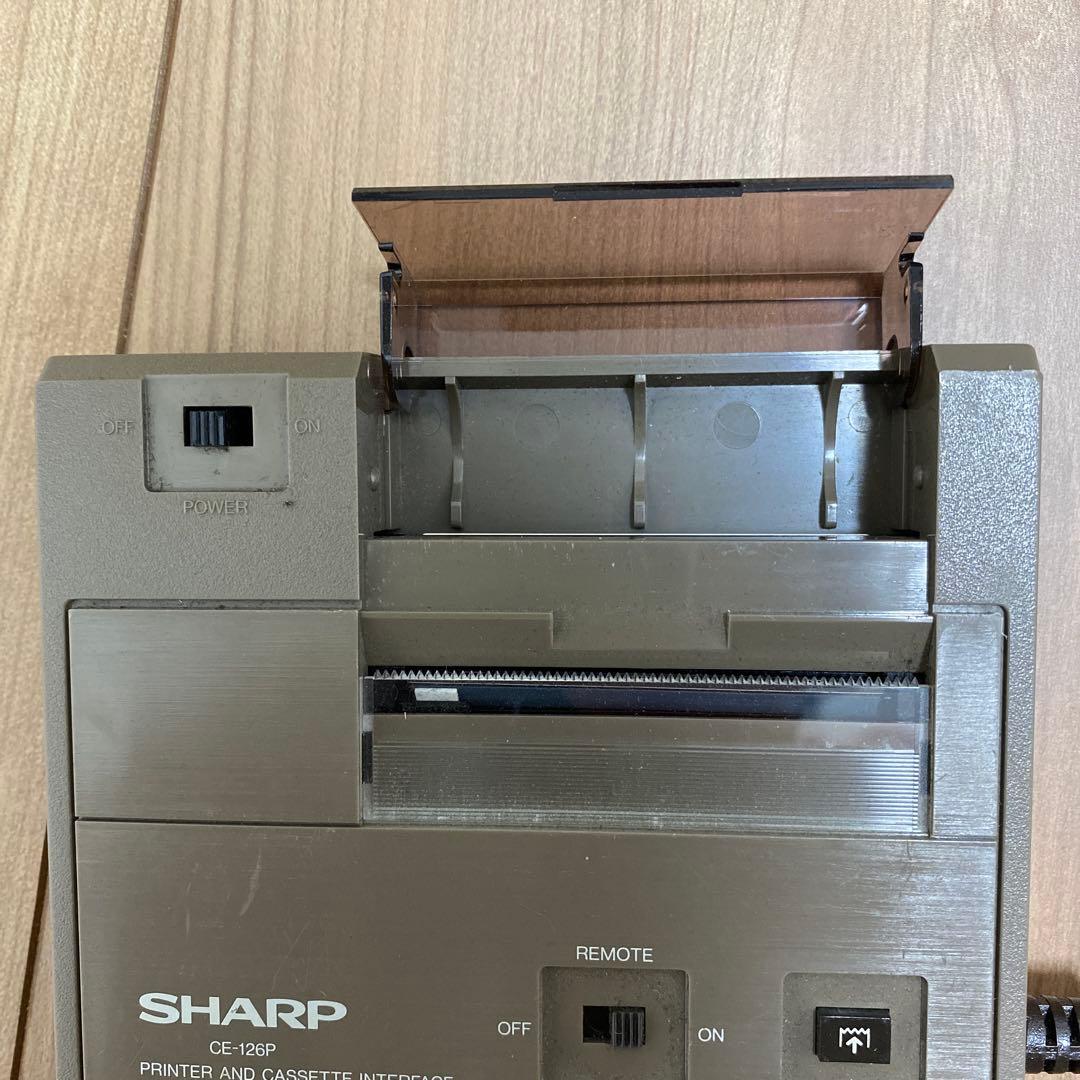 [希少品］SHARP CE-126P ポケコン用プリンター