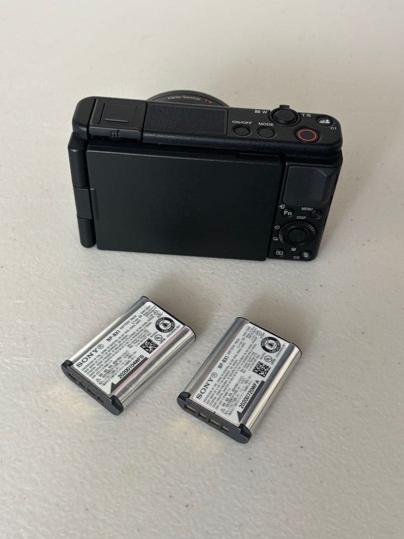 SONY Vlog Camera ZV-1 バッテリー2個付き