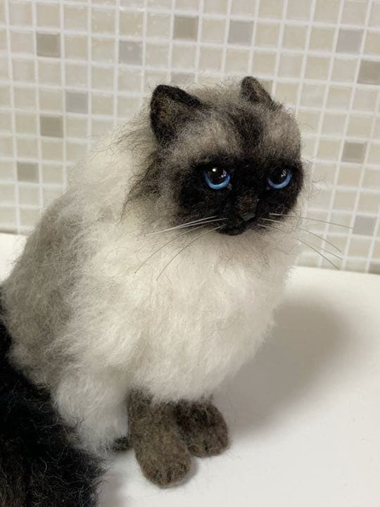 ヒマラヤン 羊毛フェルト サンプルページ ペットロス