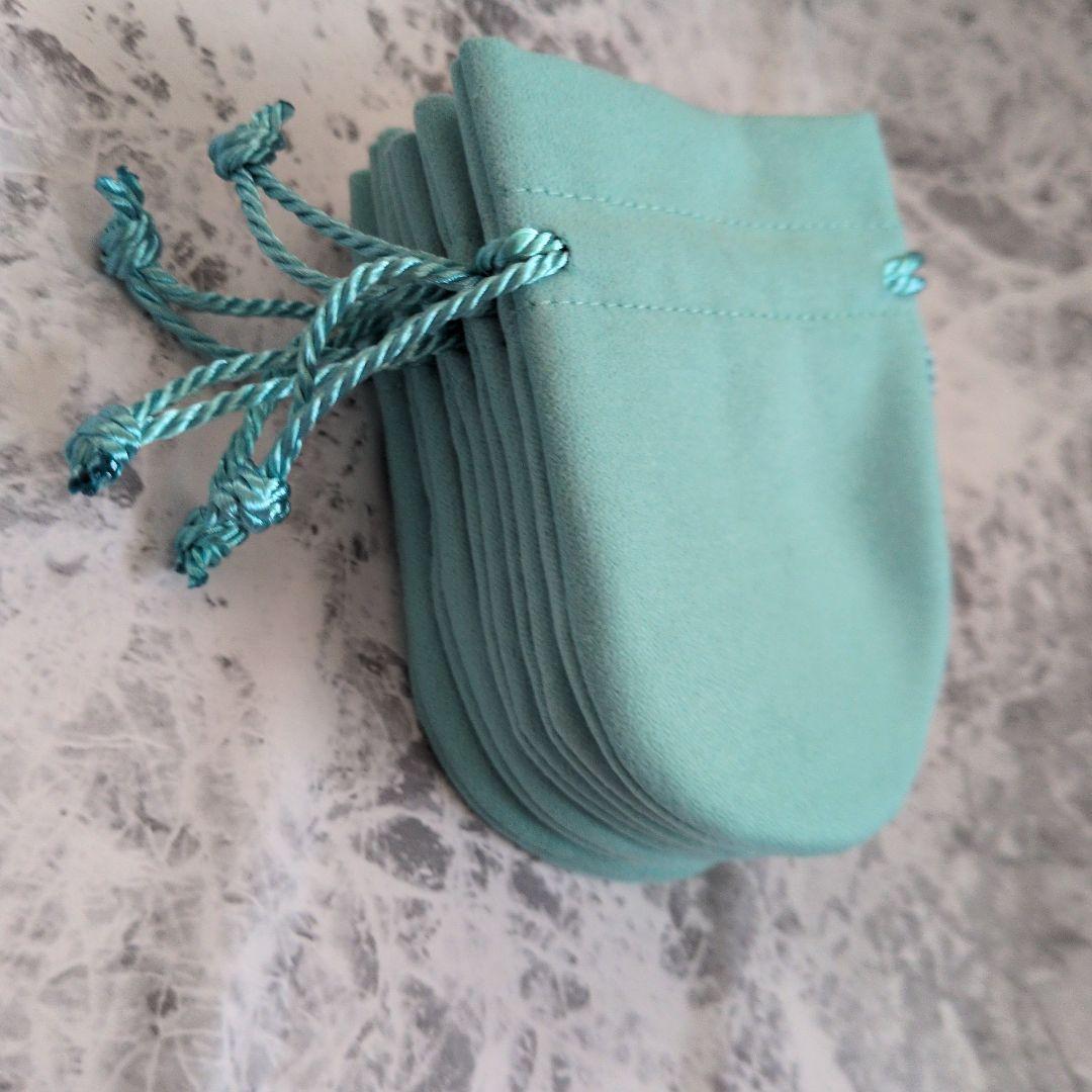 【新品未使用】Tiffany & Co. 巾着袋 （9.5×7cm）5枚セット