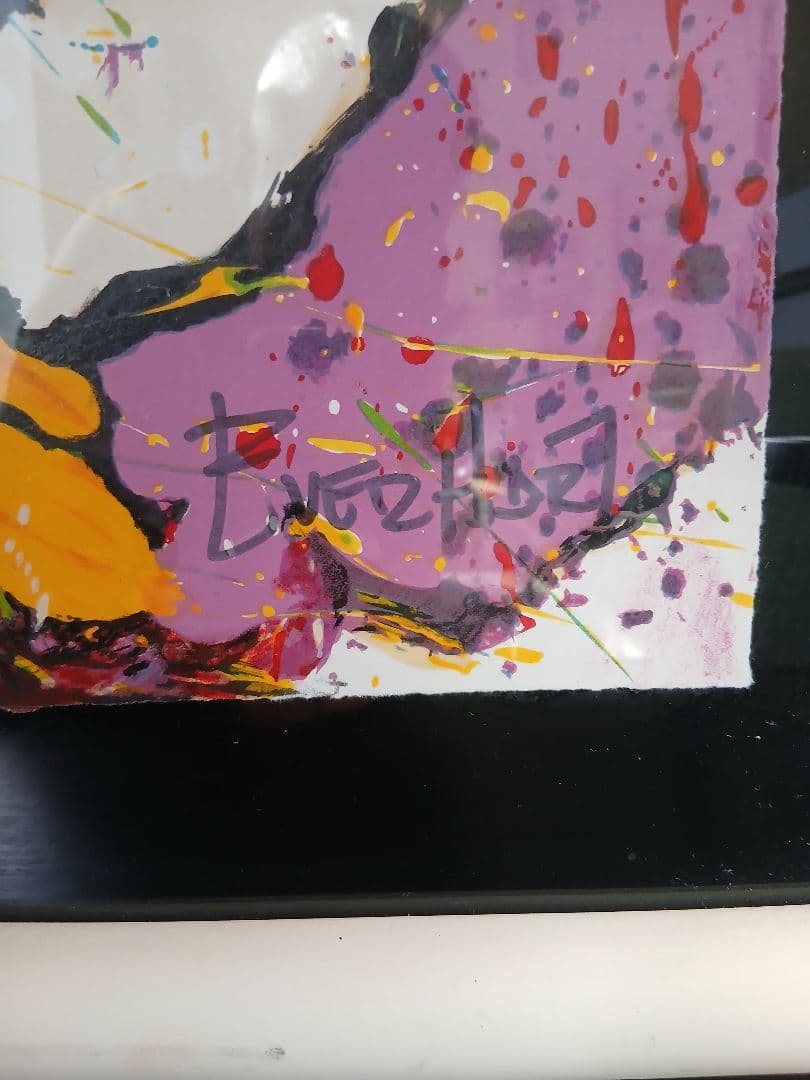 スヌーピー原画絵画 サイン入り