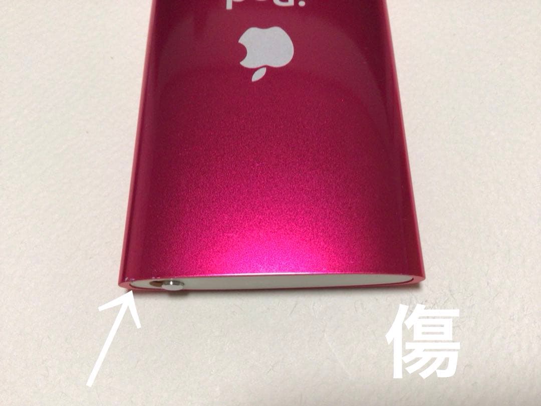 iPod nano5世代16GBピンクno.207バッテリー交換済作動品