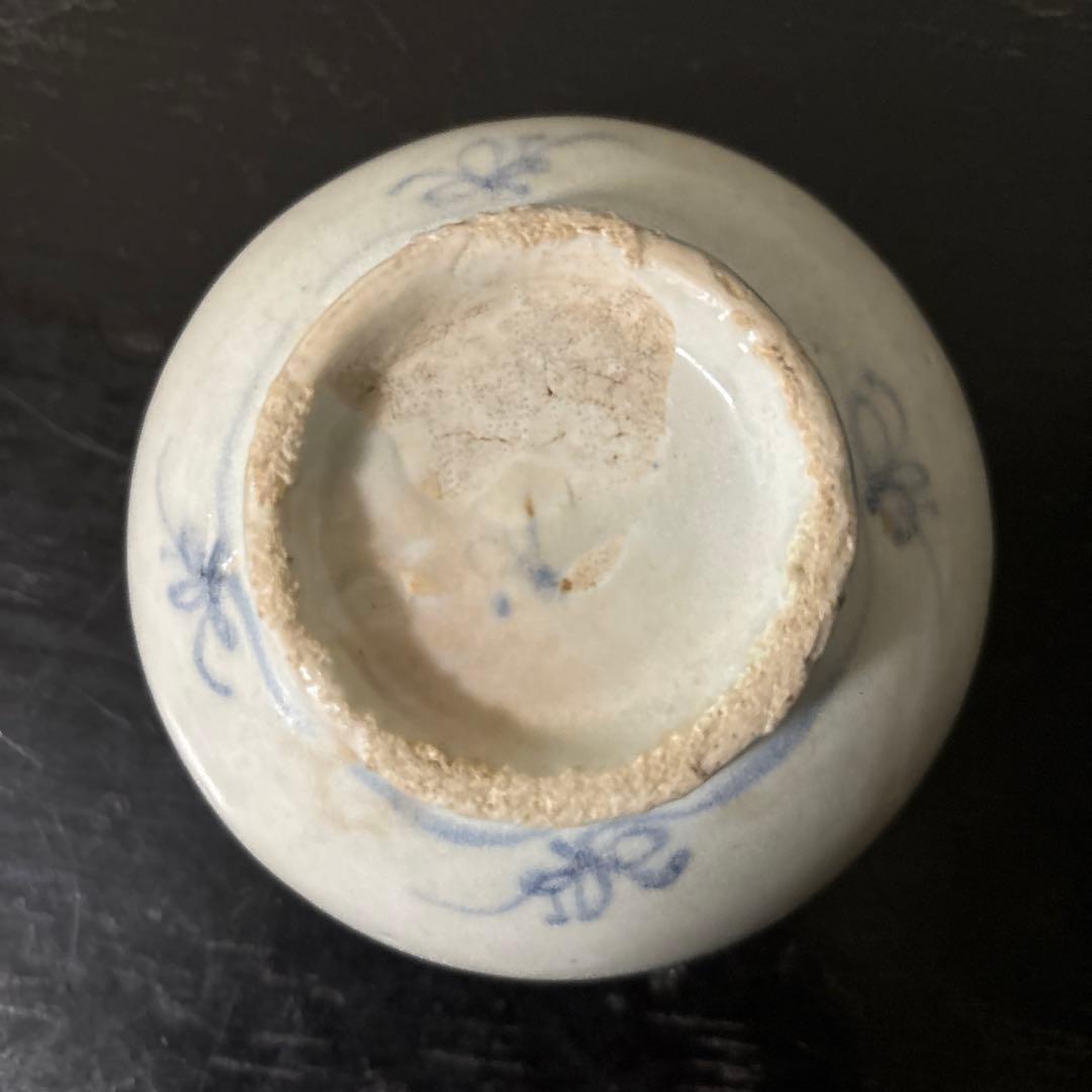 古陶磁　小鉢小服茶碗　盃　中国南方系古南蛮　初期伊万里　古民芸　検:白洲正子李朝