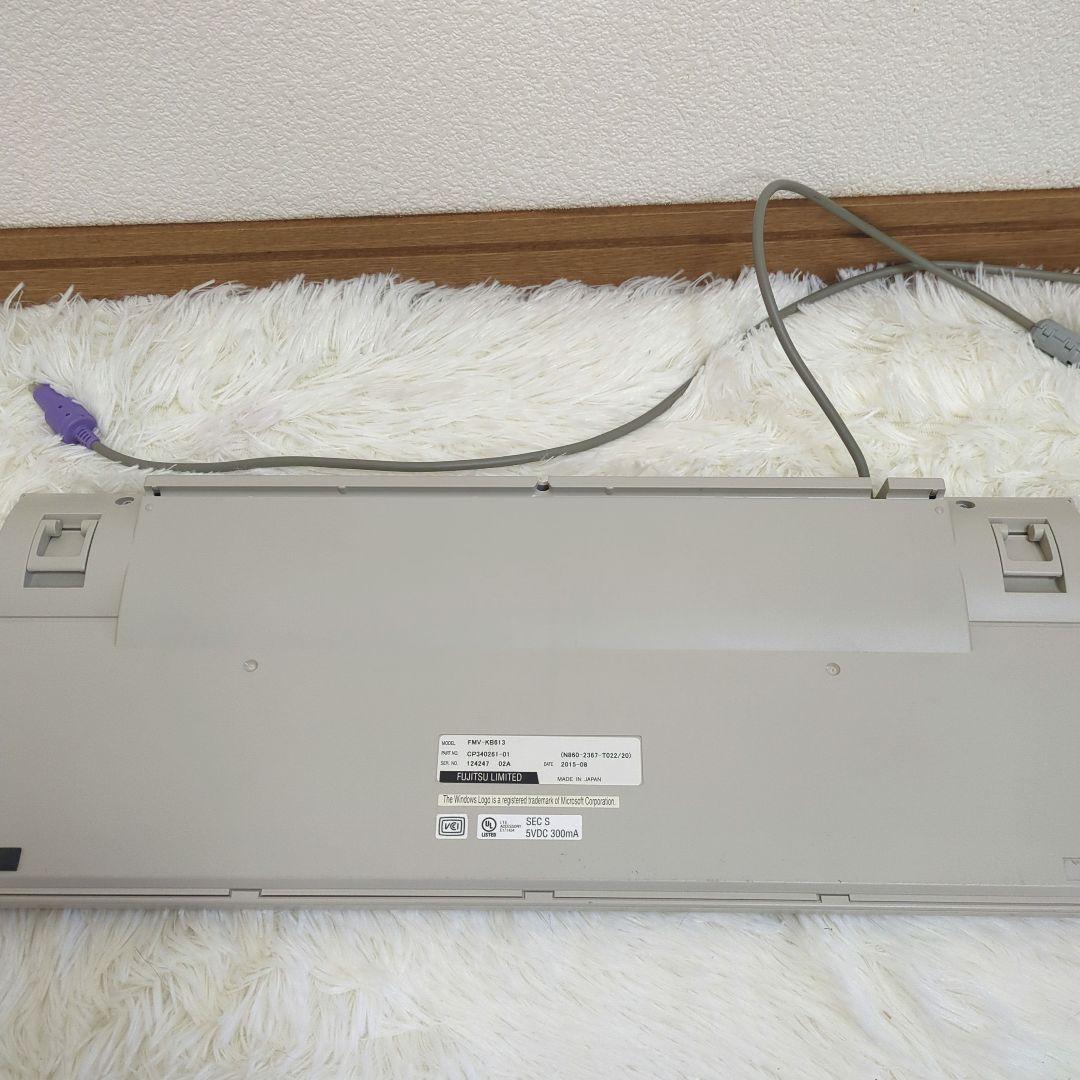 Fujitsu FMV-KB613 親指シフトキーボード 本体　動作未確認