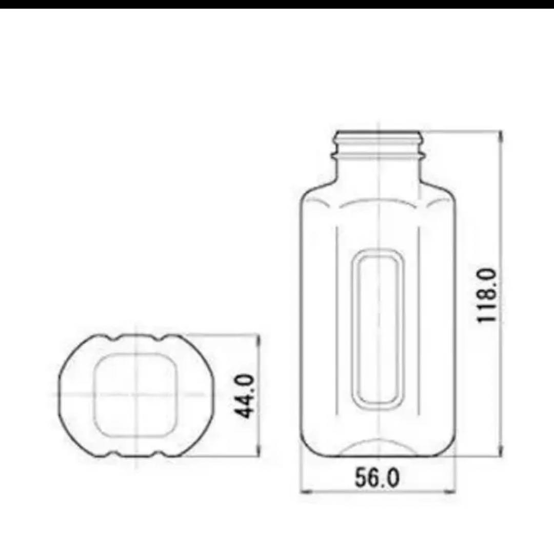 M-PET180F 扁平 ペットボトル 容器 タレ入れ ソース入れ お弁当