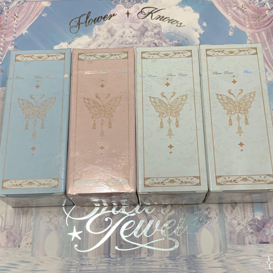 【新品】Flower knows胡蝶雲肩シリーズリップ4点セット