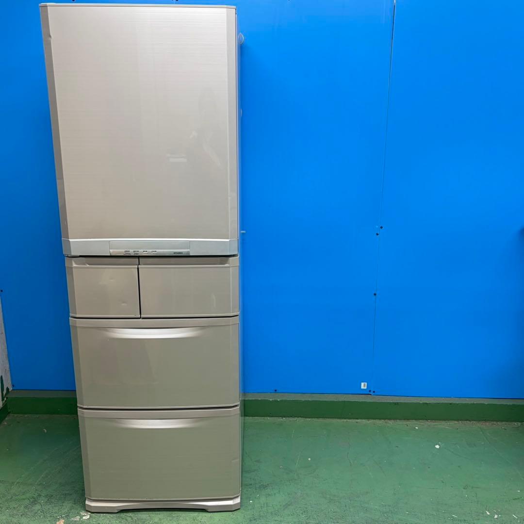 970 三菱　大型　家庭用　大容量　冷蔵庫　400〜500ℓ 自動製氷機付き