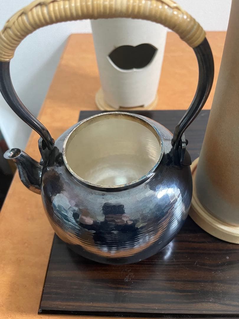 急須と湯沸かし器のセット