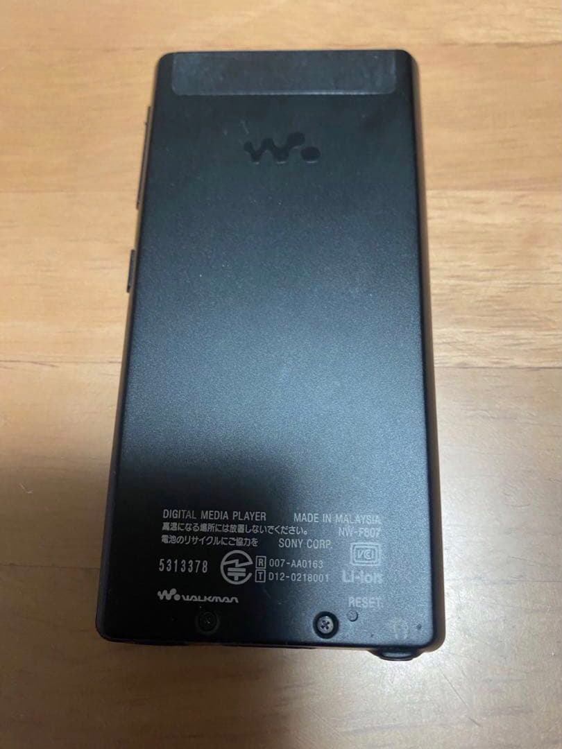 SONY WALKMAN NW-F807 64GB BLACK [ジャンク品]