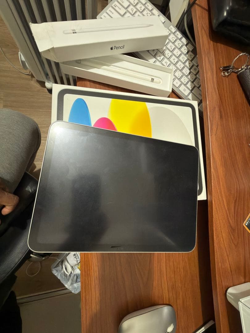 iPad 10 シルバー 本体 + Apple Pencil ジャンク