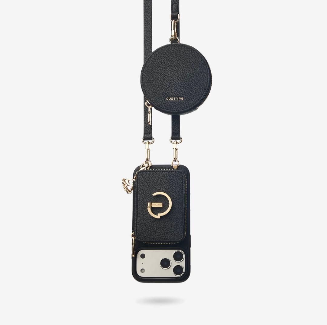 custype iPhone17 Proケース　ブラック