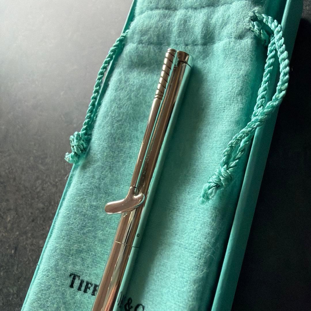 Tiffany & Co. シルバーボールペン ゴルフパターケース付き