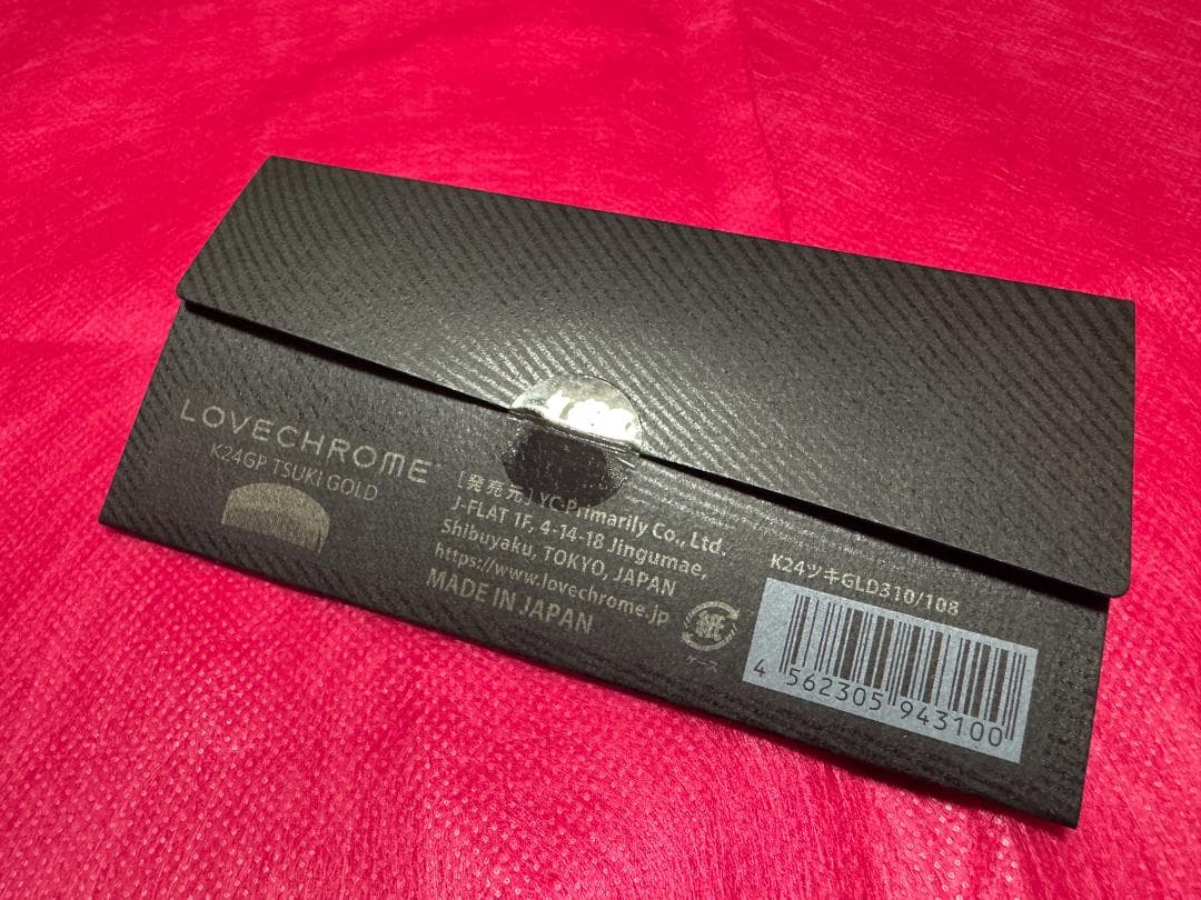 〜*様 新品未使用 LOVECHROME K24GPツキ ゴールド