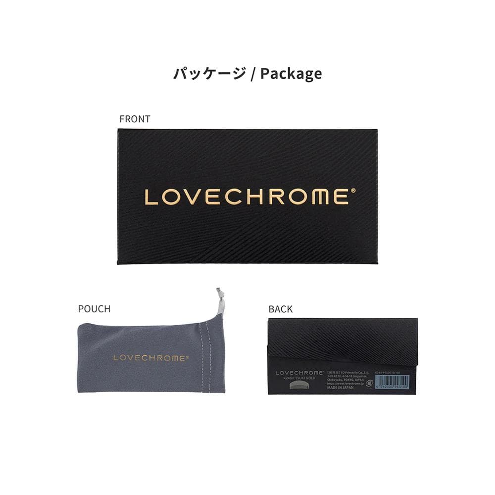 〜*様 新品未使用 LOVECHROME K24GPツキ ゴールド