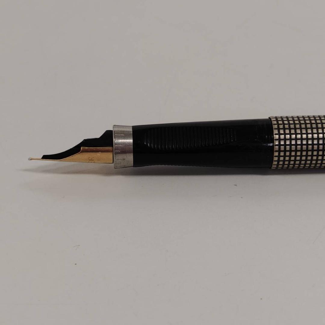 783896/PARKER 万年筆75 スターリングシルバー シズレ 14K