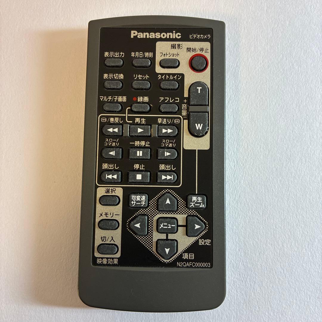 Panasonic NV-DS88 ビデオカメラ本体及び付属品