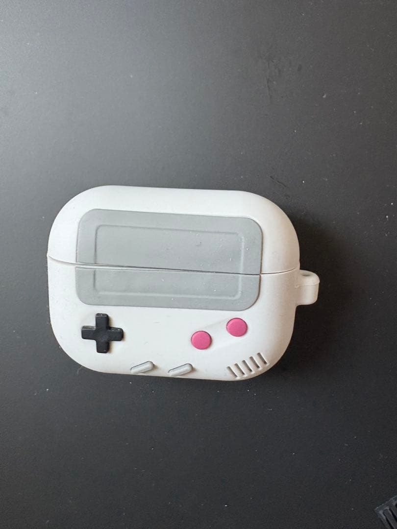 【右側イヤホンノイズ使用不可】AirPods Pro 第一世代+ゲーム機風ケース