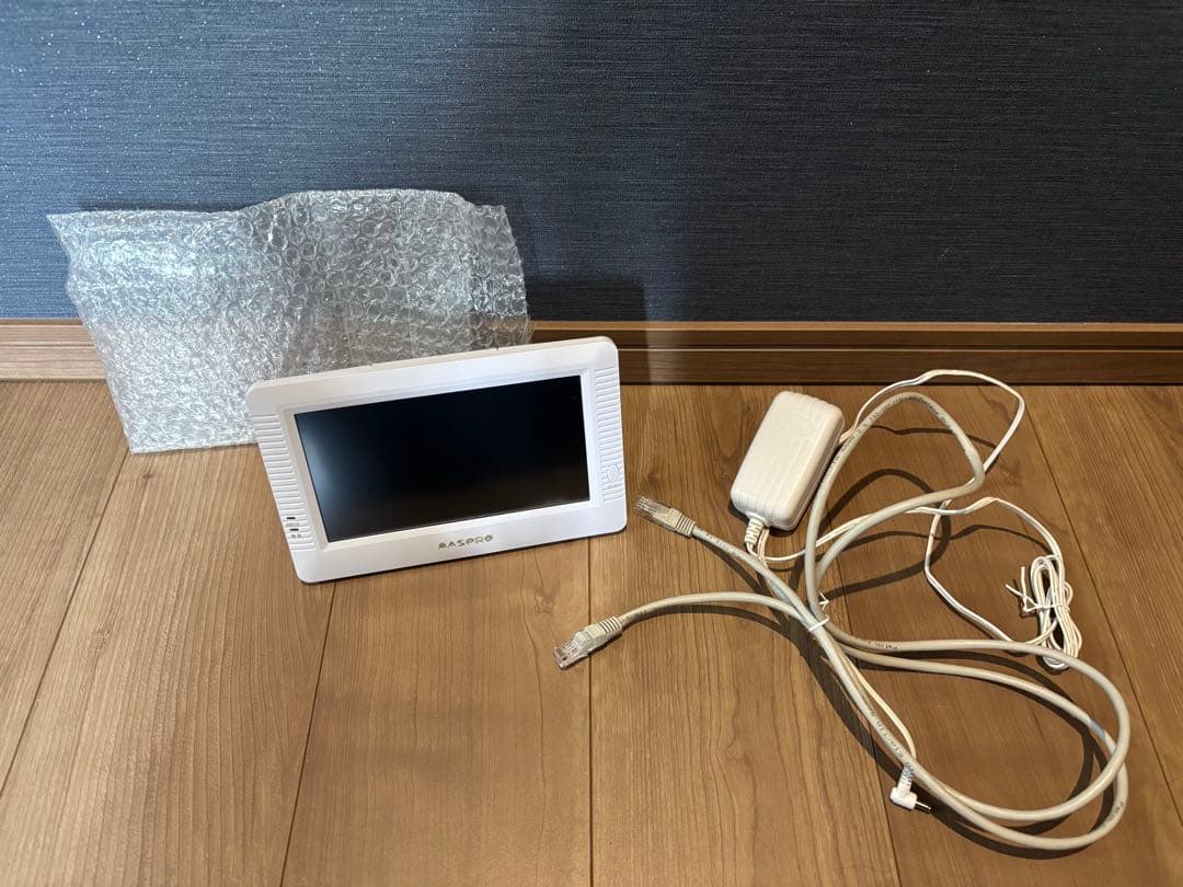 《モニターのみ》マスプロ防犯カメラモニター　WHC7M3